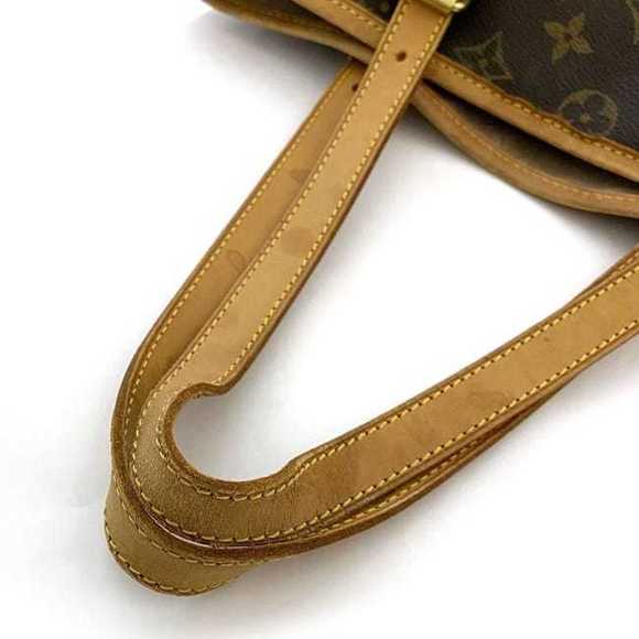 LOUIS VUITTON Tote Bag Bucket GM Monogram Canvas Tanned Leather FL0050  ⭐ - Picture 6 of 11